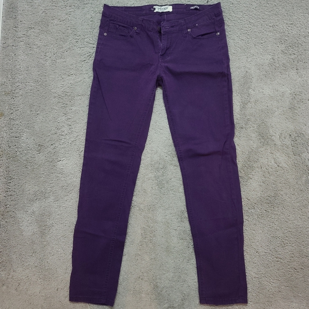 Skinny Purple Pants by Vigold